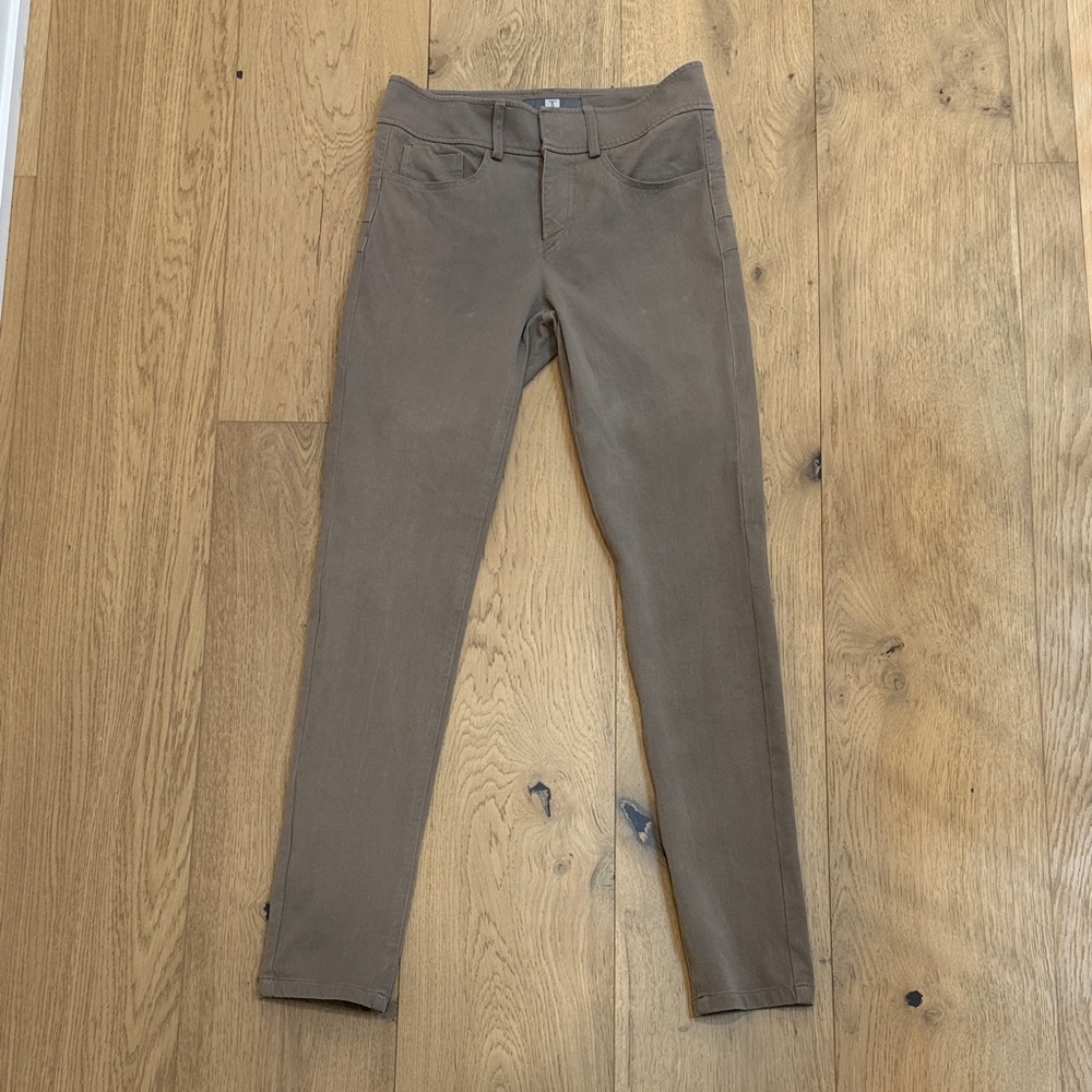 Tristan Tan Skinny Leg Dress Pant High Stretch for Comfort